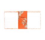 Jardin des Sens, Mini Planer 24x12 cm, 50 Blatt bedruckt 90g