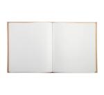 Exacompta - Cod. 9522E - 1 Libro degli ospiti PALMYRE - 140 pagine bianche - 21x19cm - Nude con palma oro