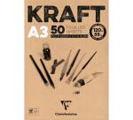 Zeichenblock 'KRAFT', A3, 120 g/m2