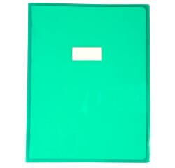 Protège-cahiers cristalux PVC 22/100ème 24x32 cm