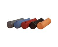 Trousse en cuir Age Bag ronde 21xØ6 cm - Assortis