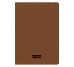 Clairefontaine 8000 Polypro Notebook A4 - 96 Pages - Sey#s Tricolour - 90gsm - Brown