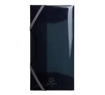 Exacompta Iderema Elasticated Folder (3-Flap), DL Size - Assorted colours