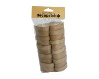 Set 10 petites boîtes coeurs 3x15x30cm - Kraft