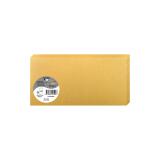 Paquet de 25 cartes pliées Pollen 106x213mm 210g/m² - Or