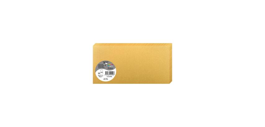 Paquet de 25 cartes pliées Pollen 106x213mm 210g/m²