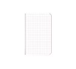 Cahier piqué Rhodia Couleurs Prune 7,5x12 cm - Prune