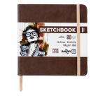 DFY Sketchbook 14x14 80F 140g - Brun