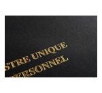 Registre 27x32cm - Registre unique du personnel (salariés et stagiaires) - 100 pages