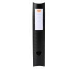Classeur à levier plastifié Exacompta Exafile A4 maxi - Dos 6 cm noir