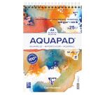Aquapad bloc reliure intégrale 25F A4+ 300g