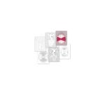 DESIGN HOME BOOK, Bloc de 12 feuilles 250g/m2 au format 13x17cm