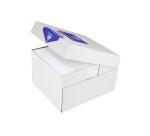 Boite de 500 Enveloppes Blanches C5-162x229mm - Auto-Adhésives - 90g/m2 - Fenêtre Papier Cristal 45x100 (position 62/20) - Blanc