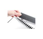 EXABOOK refillable notebook, A4, 5x5 squared, black