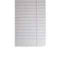 Carnet reliure intégrale EUROPA GLOSSY A5 180 pages détachables micro-perforées ligné + marge