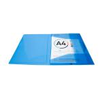 Sammelmappe A4, PP, 3 Klappen mit Gummizugverschluss, Kreacover