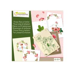 Coffret créatif, Presse fleurs et herbier - Multicolore
