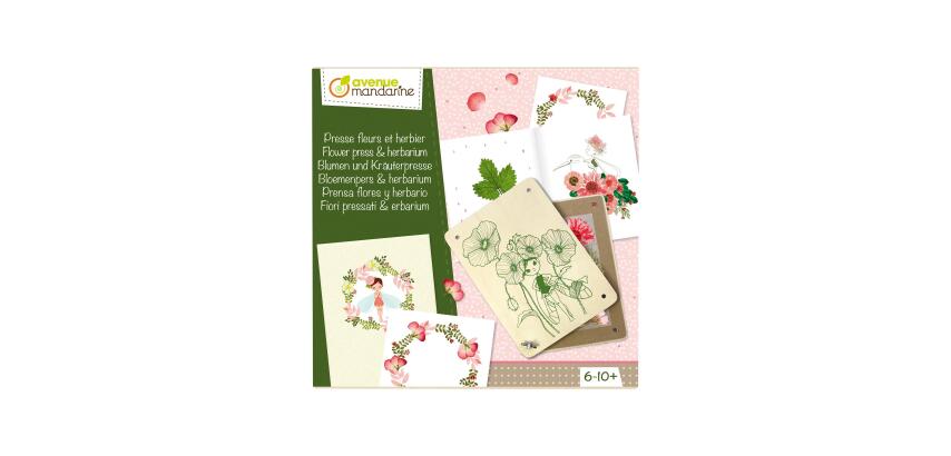 Coffret créatif, Presse fleurs et herbier - Multicolore