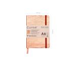 CUIRISÉ Carnet souple A6, 144 pages unies - Cuivre