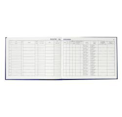 Brochure 240X320 Registre du personnel 80 pages - Noir