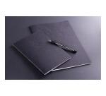 Crok'Book carnet piqué 20F A3 160g F - Noir