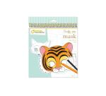 Graffy Pop Mask, Animaux - Bleu