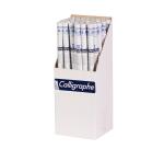 L'Instantané rouleau couvre-livres adhésif repositionnable polypropylène 5/100ème 1 m x 0,50 m Présentoir - Transparent