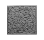 Cernit plaque de texture Sports - Gris