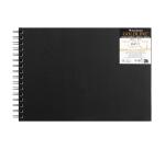 Goldline carnet spiralé 50F A4 140g paysage - Blanc