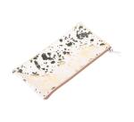 Clairefontaine COSMICUIR Smooth Flat Pencil Case - 22x11cm - Silver