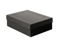 PureBox Black A4 100mm - Noir