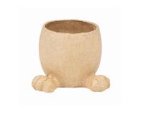 Coquetier lapin 7x6x6 cm - Kraft