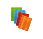 Heft 16,5x21 cm, 48 Blatt 90g, kariert 5/5 mit Rand - Sortiert