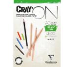 Clairefontaine Cray'ON Glued Pad - A3 - 30 Sheets - 160gsm