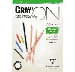 Cray'ON bloc collé 30F A3 160g