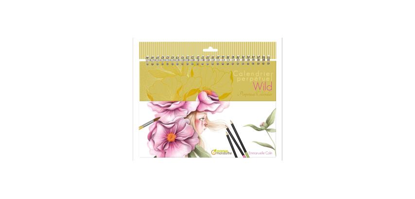 Immerwährender Kalender, Wild - Mehrfarbig