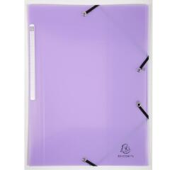 Exacompta Chromaline Pastel Elasticated Folder (3-Flap PP) A4