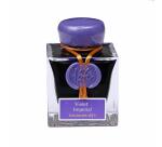 Encre 1670 à paillettes dorées 50ml - Violet Impérial