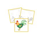 Graffy Nature, Learn, Der Bauernhof - Orange