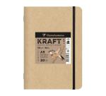 Kraft Skizzenheft A5, 20 Blatt 115g