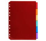 Exacompta PP Dividers, A4, 6 part - Assorted colours