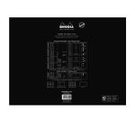 dotPad - bloc agrafé Rhodia N°38 42x31,8 cm dot 80 feuillets 80g - Noir