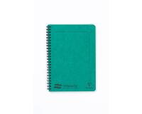 Notemaker Europa cahier reliure intégrale A5 120 pages détachables ligné - Vert