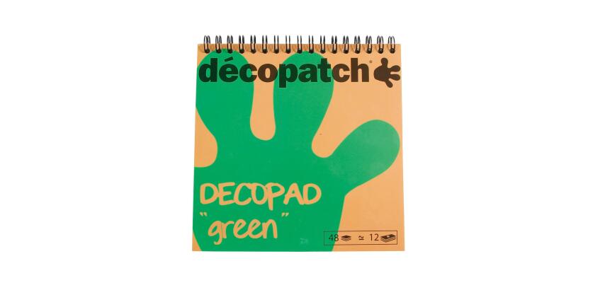 Bloc color Decopad vert - Vert