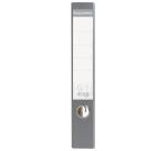 Ordner Standard wolkenmarmoriert, mit 2 Ringen, 50mm Rücken farbig PREM'TOUCH, 32x29cm für DIN A4 - Grau - Rücken grau