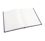 Livre d'or Balacron avec titre 100 pages blanches - 27x22 cm vertical - Couleurs assorties