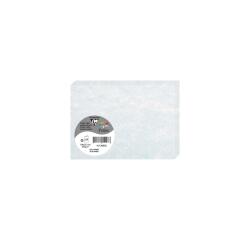 Pollen, Marmorpapier, Schachtel mit 25 Doppelkarten 110x155mm 210g - Marmorblau