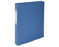 Classeur rigide 2 anneaux 30mm Clean'Safe - A4 - Bleu