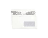 Boite de 500 enveloppes Forever Blanches 100% recyclé DL-110x220mm - Auto-Adhésives - 80g/m2 - Fenêtre Papier Cristal 45x100 (position 20/20) - Blanc