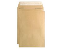 Boite de 500 Pochettes Kraft Milleraies Brun B5-176x250 mm - Auto-Adhésives - 90g/m2 - Brun